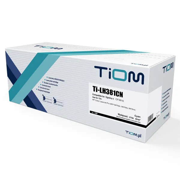 Ti-LH381CN Toner Tiom do HP 312CN | CF381A | 2700 str. | cyan