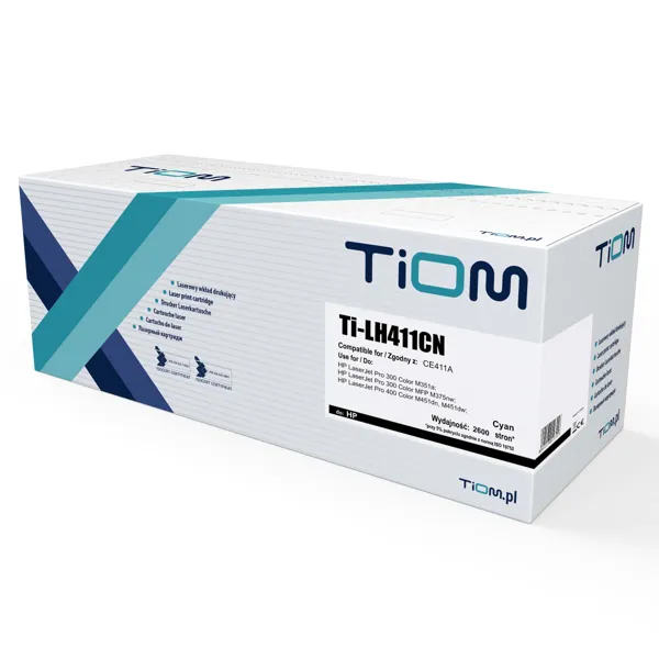 Ti-LH411CN Toner Tiom do HP 411CN | CE411A | 2600 str. | cyan