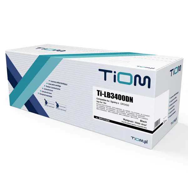 Ti-LB3400DN Bęben Tiom do Brother 3400DN | DR3400 | 30000 str. | black